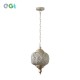 Moroccan Oval Shaped Pendant Light