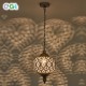 Moroccan Oval Shaped Pendant Light