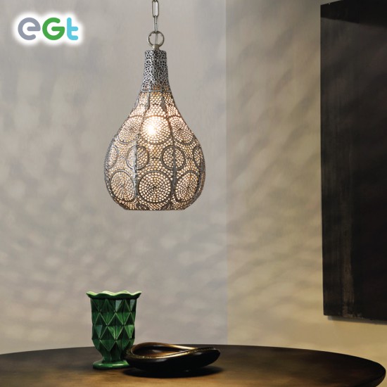 Moroccan Pear Shaped Pendant Light